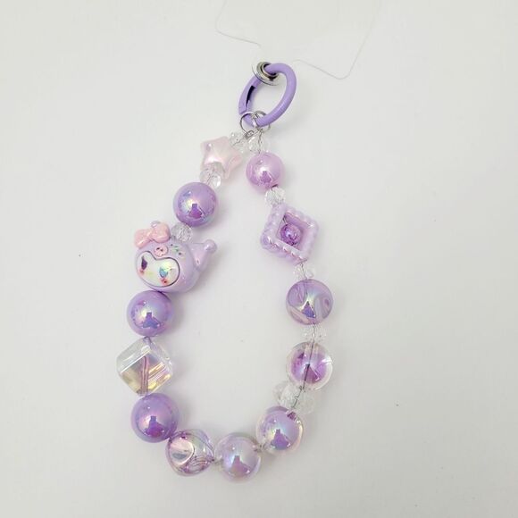 Brand New Handmade Kuromi Phone Charms Keychain - Picture 6 of 8